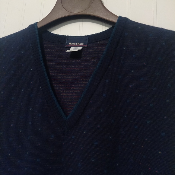 Vintage Mark Shale Wool Vest M - Picture 7 of 10